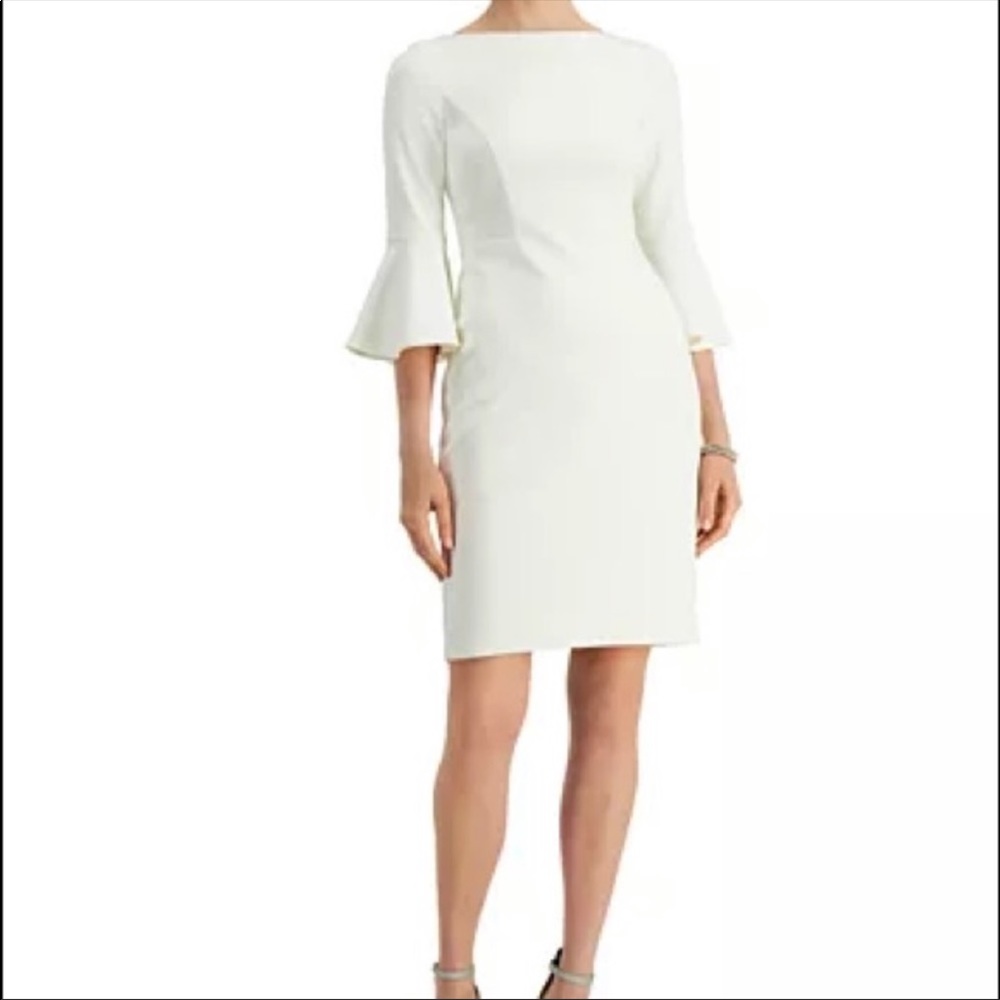 Harper Rose Bell-sleeve sheath dress